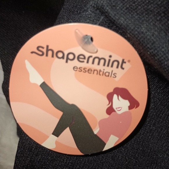 Shapermint Essentials Black High Waisted Shaping Leggings Size Large (#42075) - Picture 3 of 8